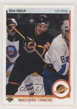 1990-91 Upper Deck Gino Odjick #518 0co1