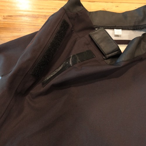 PUMA Windbreaker Men XXL Black Defender Race Spraytop Mock Neck Pullover MinFlaw - Picture 7 of 19