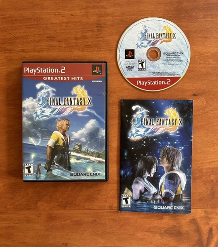 Final Fantasy X 10 (PlayStation 2 PS2) CIB Complete w Reg &Tested VGC Ships Fast