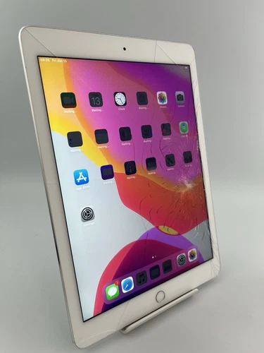 Apple iPad Air 2 A1566 Silver WiFi 64GB 2GB Ram 9.7" Retina iOS Tablet #i02