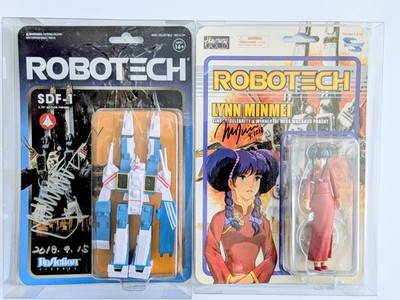 SIGNED Mari Iijima Run Sasaki Robotech Minmei Figure Toynami Harmony Macross SDF
