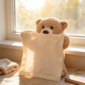 Peek-A-Boo Teddy Bear Plush Toy