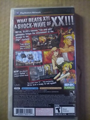 Metal Slug XX (Sony PSP, 2010) for sale online | eBay