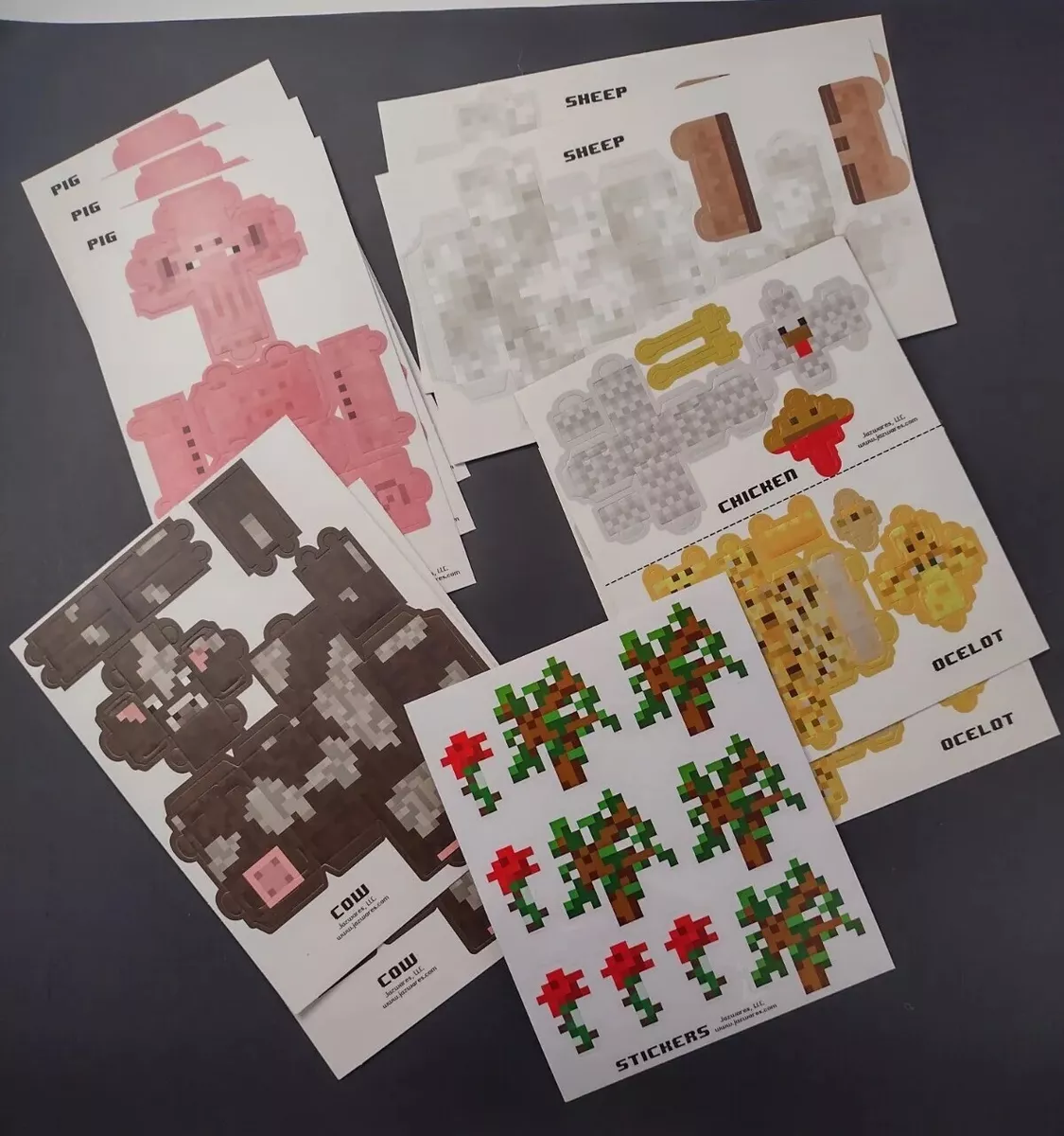 Pixel Papercraft - Designs with the tag tool