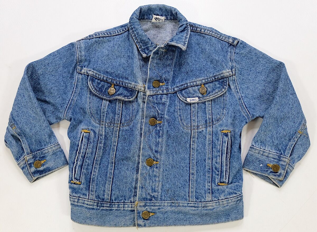 Rare VTG LEE M.R. White Tab Button Front Denim Jean Jacket Rare VTG LEE M.R. White Tab Button Front Denim Jean Jacket