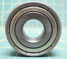 1623 ZZ Steel Radial Ball Bearing, Double Shielded, 0.6250" Bore Dia. 1.3750" OD
