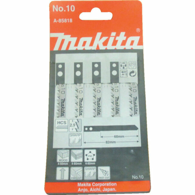 Makita Jigsaw Blades Old Style No10 A85818 4300bv for sale online eBay