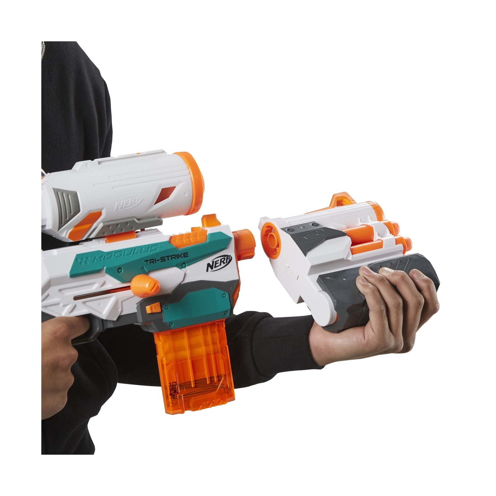 nerf modulus tri strike precio
