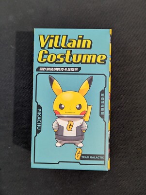 Pokemon Pikachu Villain Costume Figurines Toys Collectable Figures