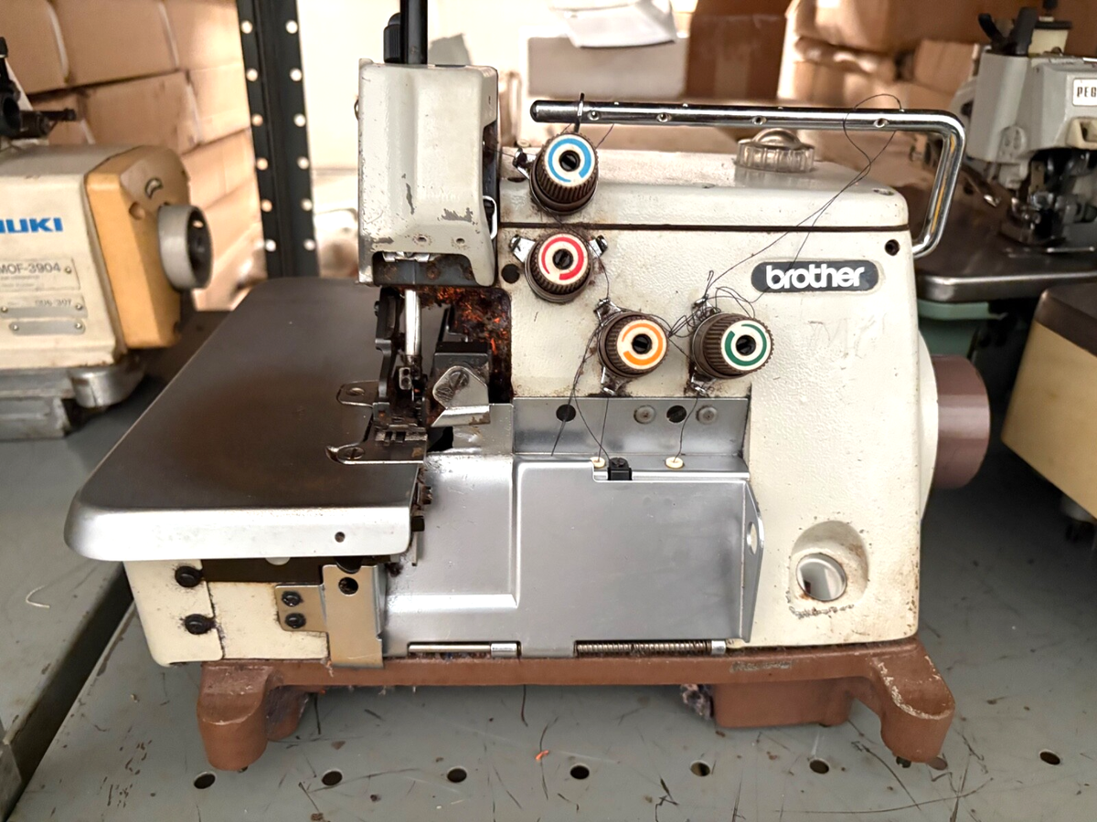 BROTHER MA4-B551 FIVE THREAD SAFETY STITCH HEAD ONLY INDUSTRIAL 
