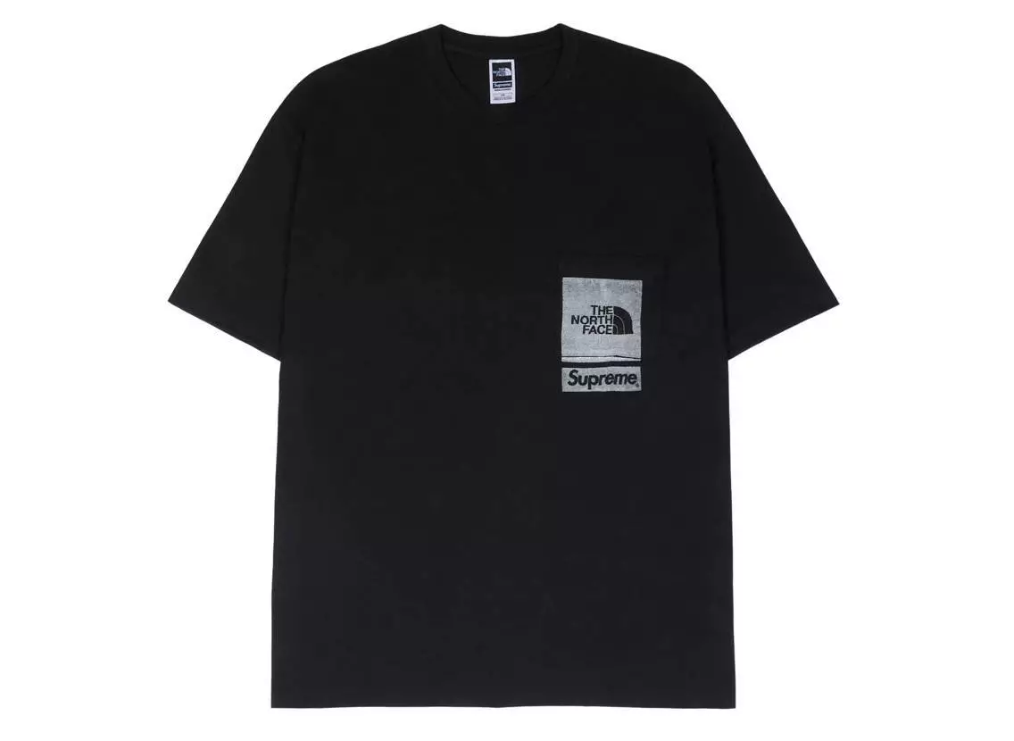 Supreme The North Face Printed Pocket Tee T shirts Multicolor Size