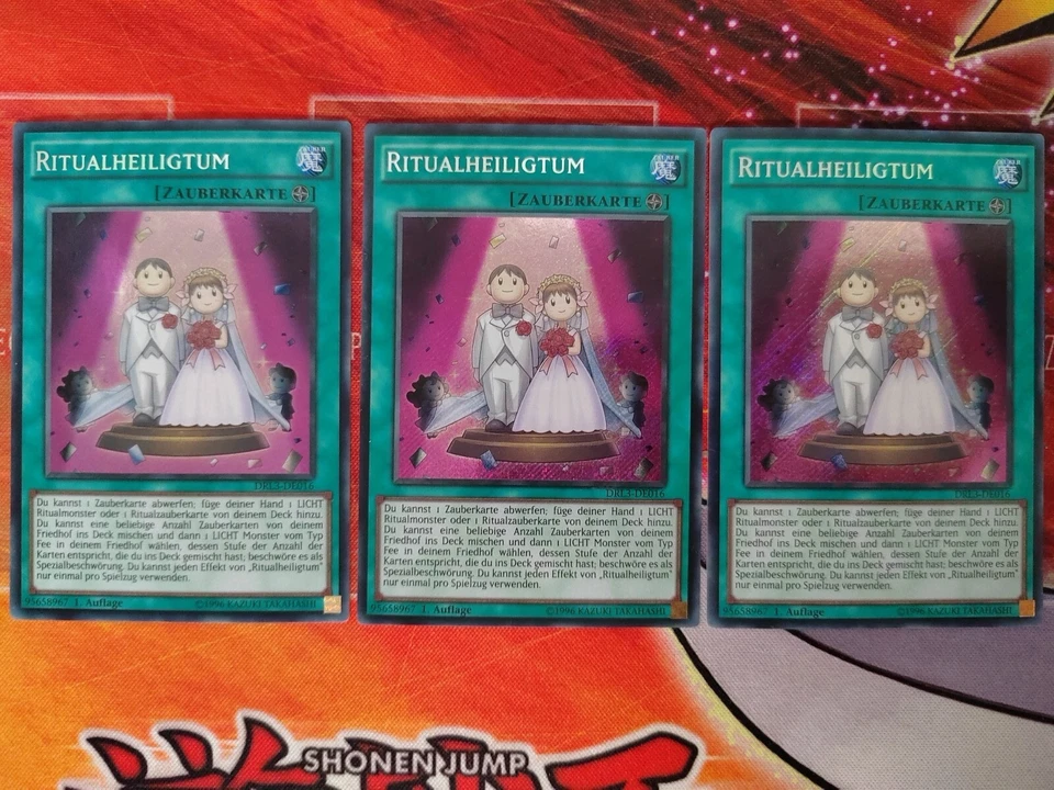RITUALHEILIGTUM - DRL3-DE016 Secret Rare / 1. Auflage Near Mint Cyberengel - Bild 2 von 3