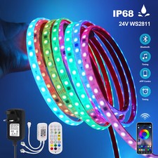 WS2811 LED Strip Light RGB 60LED/m Flexible Full Colour Individually Addressable