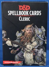D & D Spellbook Cards Cleric 2017 Wizards of The Coast Complete