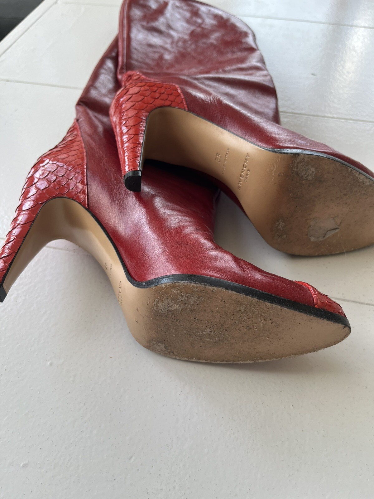 givenchy show boot 95 Rouge - image 8