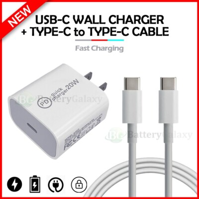 20W Type USB-C Super FAST Wall Charger+Cable for Xiaomi 14T/Pro/15/Pro/ 15 Ultra
