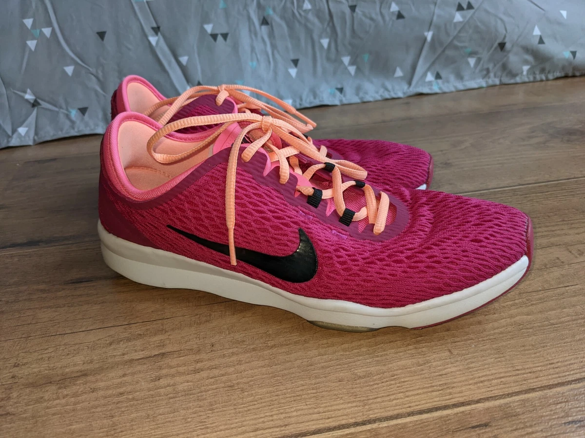 Nike Training Zoom Fit Damen Schuhe Sneaker Gr. 40 Pink