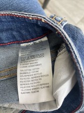 Peace Love World Straight Jean Medium Wash, Petite 6R A522330