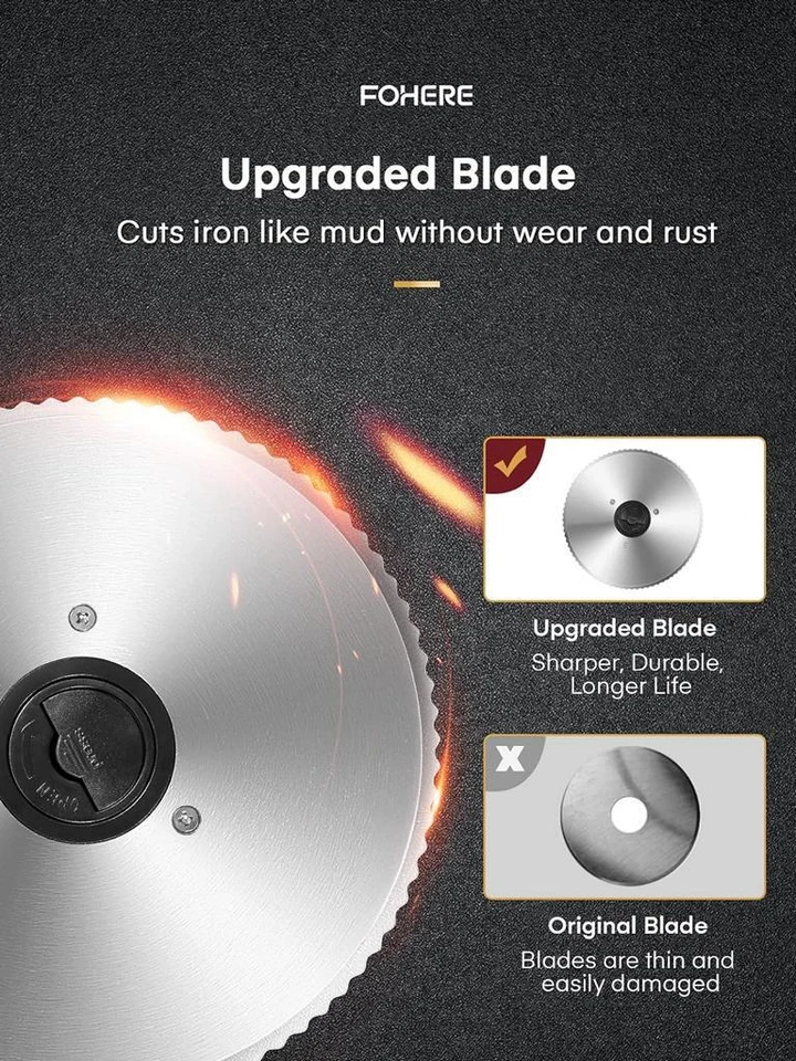 Allesschneider Brotschneidemaschine Schneidemaschine Wurstschneider 200W 0-15mm - Bild 3 von 4