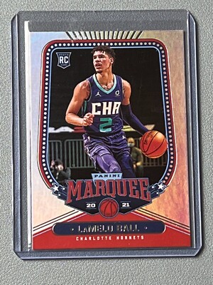 2020-21 Chronicles Basketball Silver Prizm LaMelo Ball Rookie RC #266 Hornets
