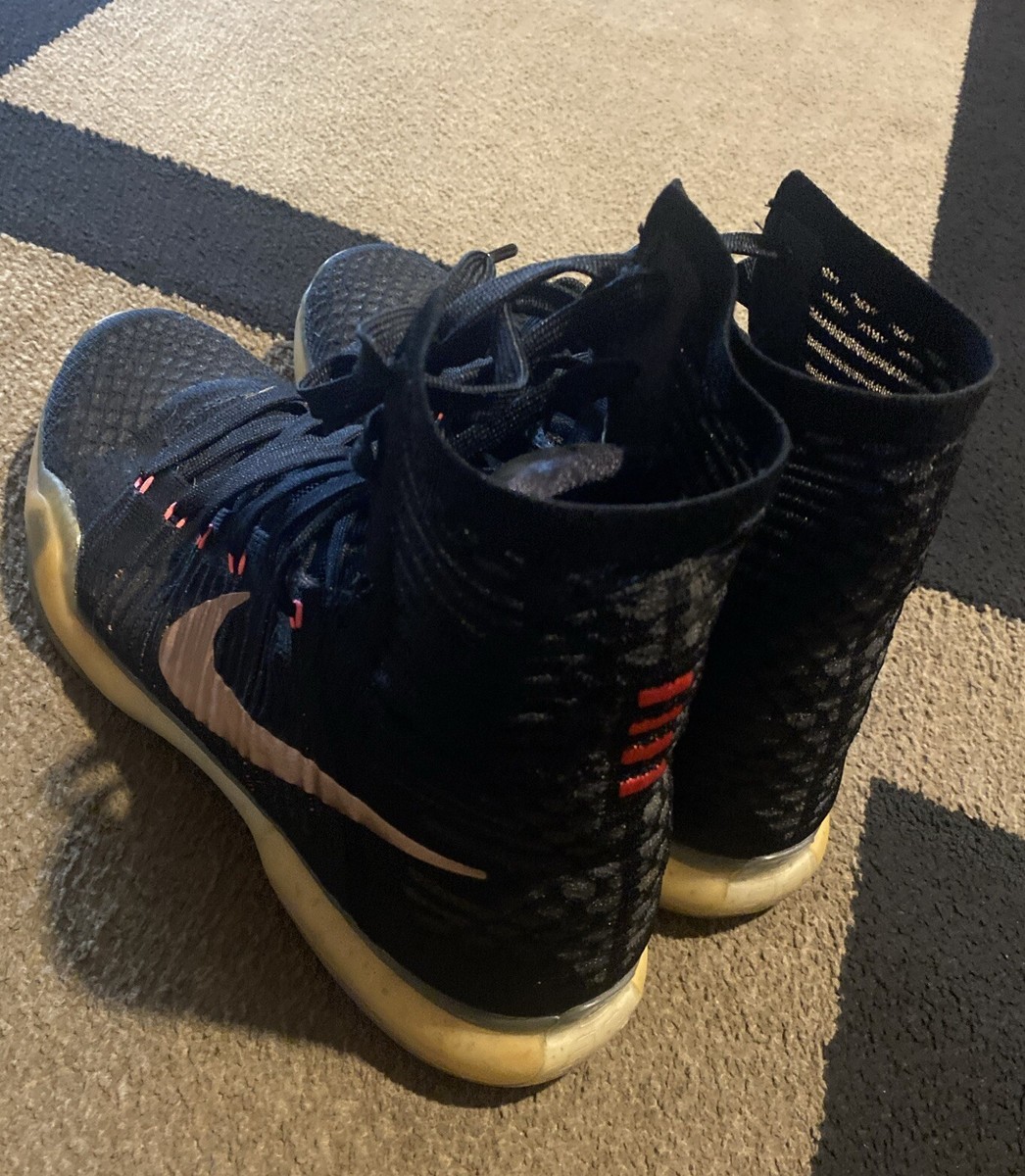 Kobe Nike Kobe 10 X Elite High Rose Gold Black Size 9.5  display picture 2