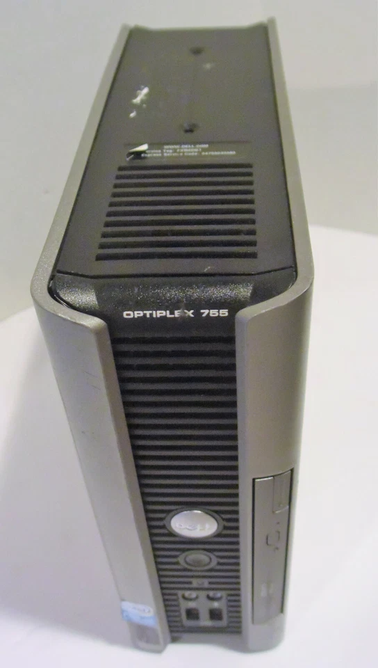 Dell Optiplex 755 USFF Desktop PC (Intel Core 2 Duo 2.33GHz 4GB 80GB) AS IS - Image 3 of 4