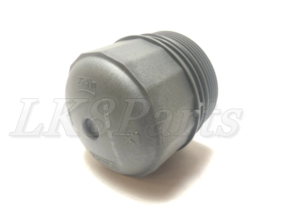 Cubierta de filtro de aceite genuino Land Rover LR4 Range Rover Sport 5,0 L 3,0 L LR019477 NUEVO Foto 3 de 4