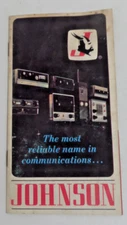 johnson CB radio catalog booklet 1947 or 1968?