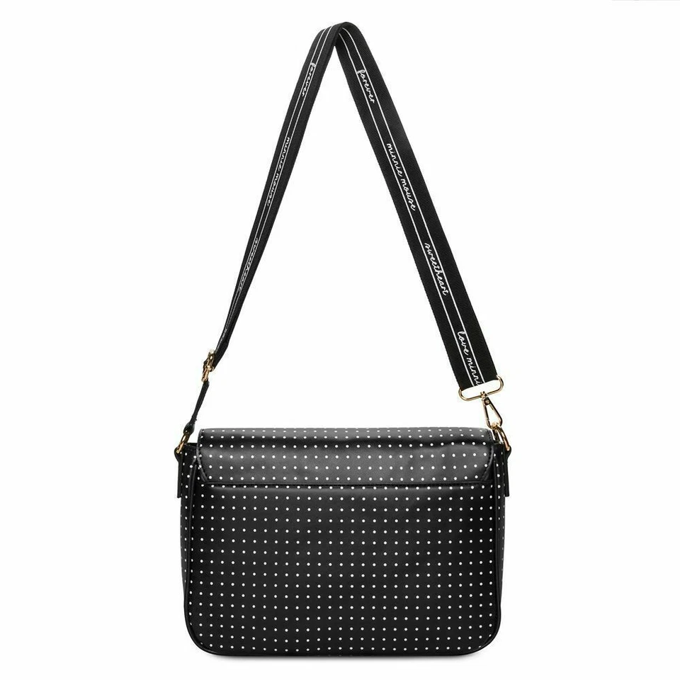 DISNEY Store Minnie Mouse Cartera a Lunares Mickey NUEVO Bolso Bandolera  Foto 3 de 3