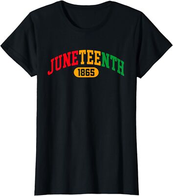 Celebrate Black Freedom History Month 1865 2024 Ladies' Crewneck T-Shirt