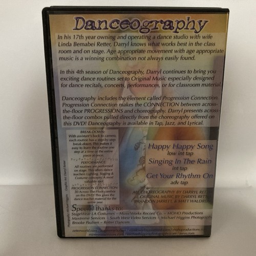 Darryl Retter Danceography Jazz DVD Lot Bundle Of Six Titles - Picture 8 of 14