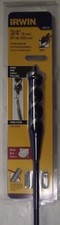 IRWIN 1890747 3/4" x 24" Flexible Installer Drill Bit With Auger Tip