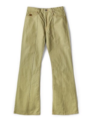 ASK availability First) KAPITAL Canvas 5-Pocket Rat Flare Pants