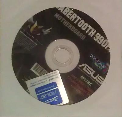 original asus Mainboard Treiber CD DVD Sabertooth 990FX WIN 7 Vista Windows XP
