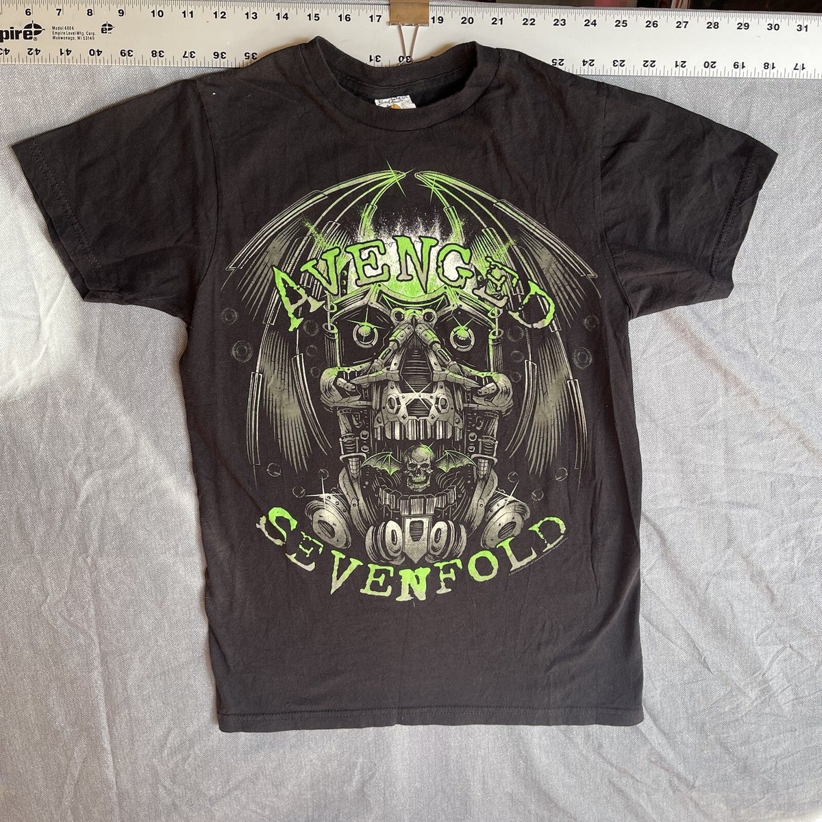 VINTAGE AVENGED SEVENFOLD Band T Shirt Concert Tour Sz Small | eBay