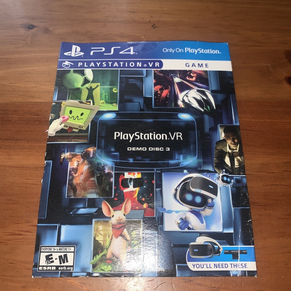 Playstation VR Demo Disc (Sony PlayStation 4) PS4 NEW SEALED