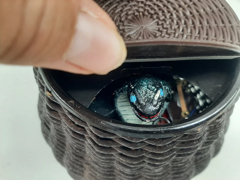 De colección 1962 Poynter Products Batería Op Charm The Cobra Caja Estante Completo E3 Foto 4 de 4