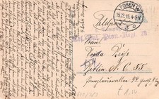 791258) DR Feldpostkarte 1. WK aus Posen 1915