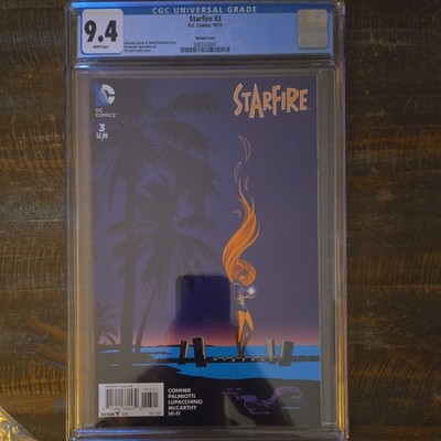 Starfire #3 CGC 9.4 Darwyn Cooke Variant Cover 1:25 Teen Titans 2015 DC Comics