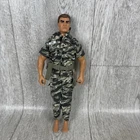 GI Joe US Army Flint Chief Warrant Officer 1992 Hasbro 12” Camo Uniform Figure