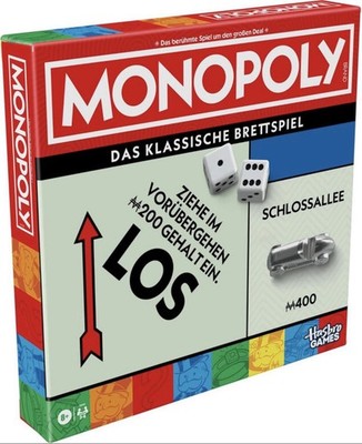 Hasbro G0009100 Monopoly Classic Neu