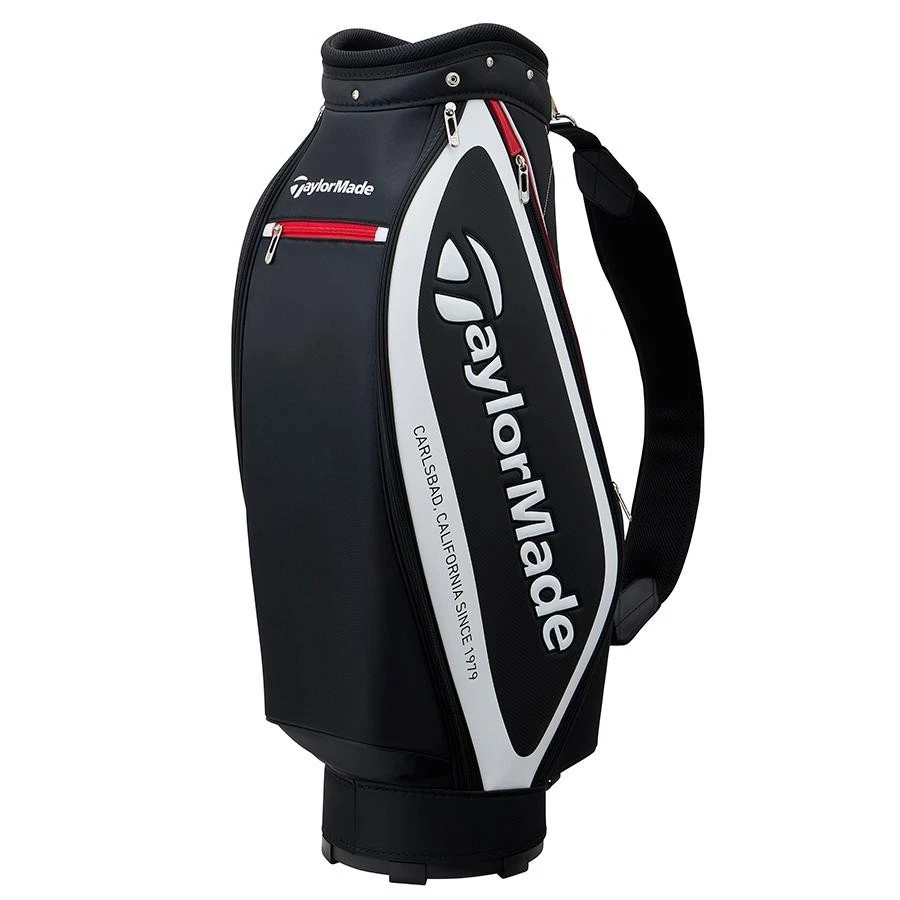 TaylorMade True Light Golf Cart Bag 9 x 47in 2.6kg Black Lightweight UN067 - Image 2 of 3