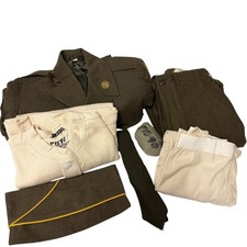 US Army 1st Armored Division Wool Uniform Jacket Pants Underwear Cap Tie & More