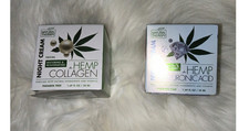 2-Natural Therapy 1.69oz Hemp  Hyaluronic Acid Night Cream