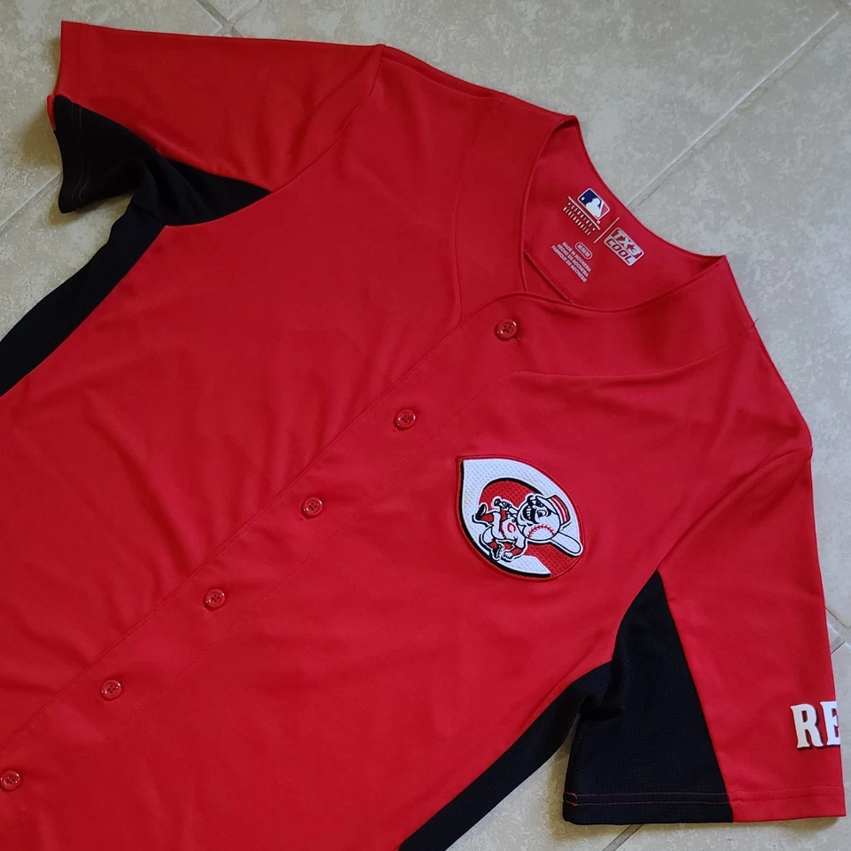 Camiseta deportiva Joey Votto Cincinnati Reds auténtica MLB mercancía genuina Foto 2 de 4