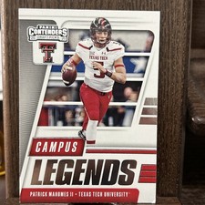 2021 Panini Contenders Draft Picks - Campus Legends Patrick Mahomes II #2