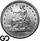 1878-S Trade Dollar, Great Strike, BU++, Tough This Nice