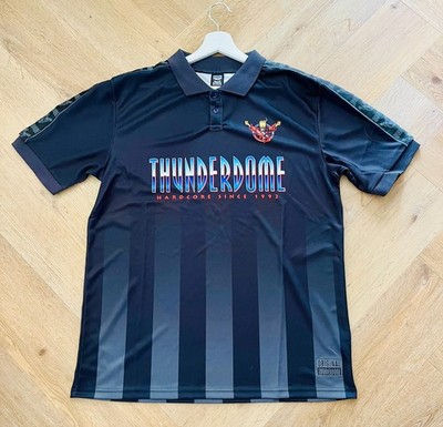 THUNDERDOME SOCCER SHIRT FOOTBALL 2022 ID&T T-SHIRT SHIRT SIZE XL GABBER HARDCO