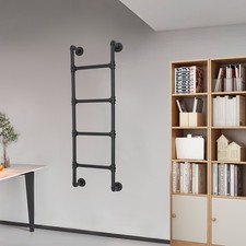 Retro Dormitory Special Climbing Ladder Thickened Metal Fixed Wall Step Ladder