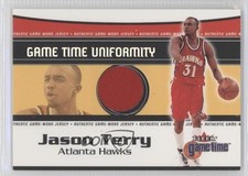 2000-01 Fleer Game Time Uniformity Jason Terry 0a1